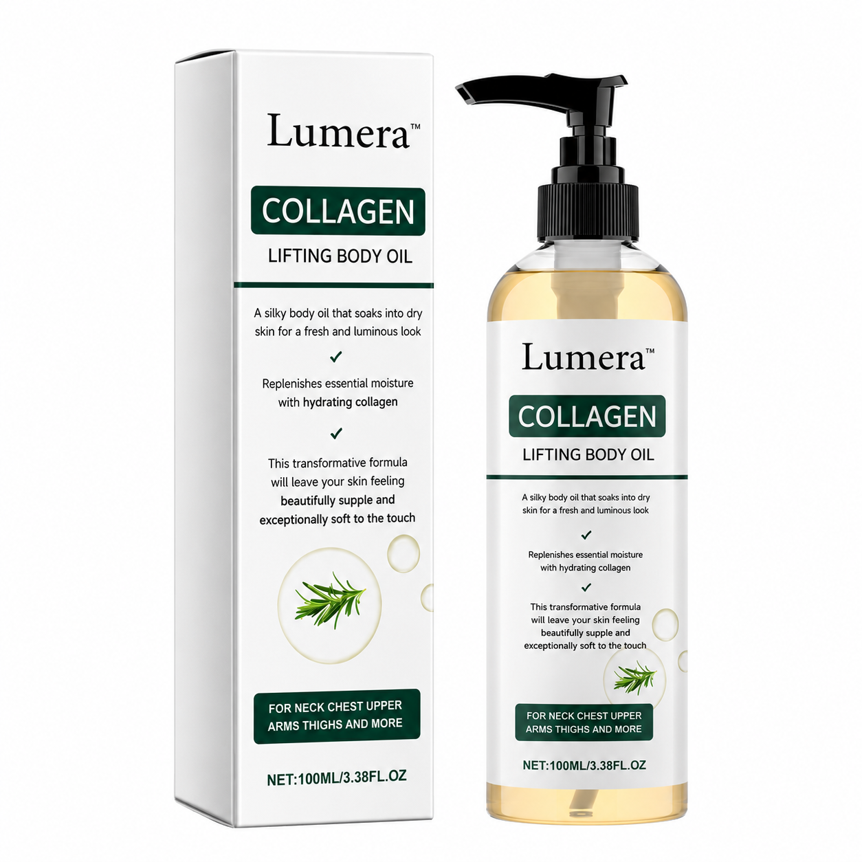 Lumera™ | Stramar upp och jämnar ut slapp hud med 98 % på 24 timmar
