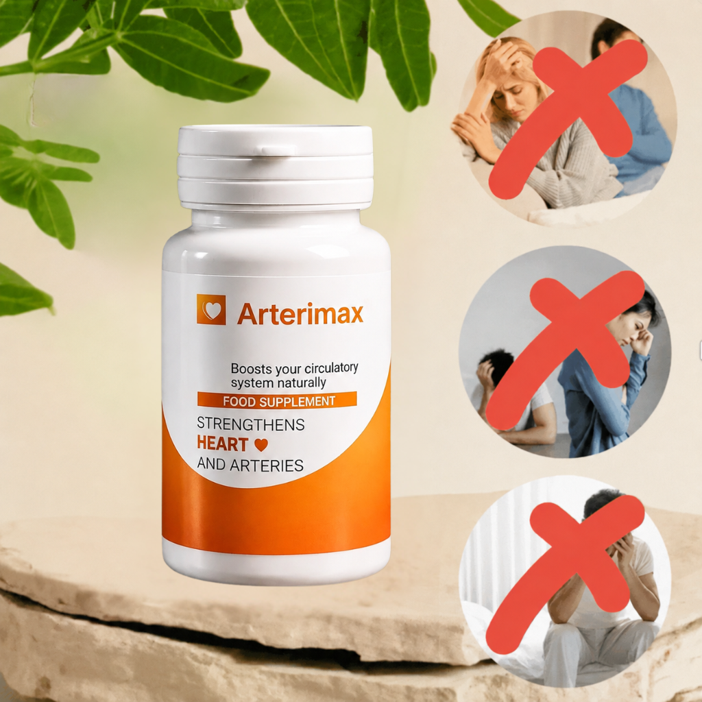 Arterimax™ | Stödjer sund blodcirkulation och naturlig manlig vitalitet