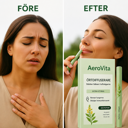 AeroVita™ | Känn dig socialt bekväm igen utan lukten av cigaretter