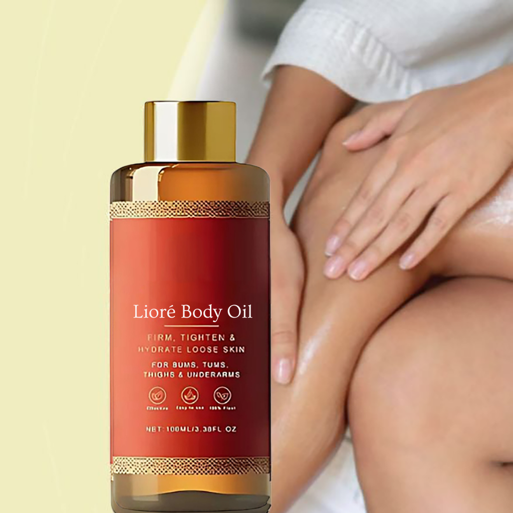 Lioré Body Oil | Hjälper till att ge huden en fastare och mer uppstramad känsla