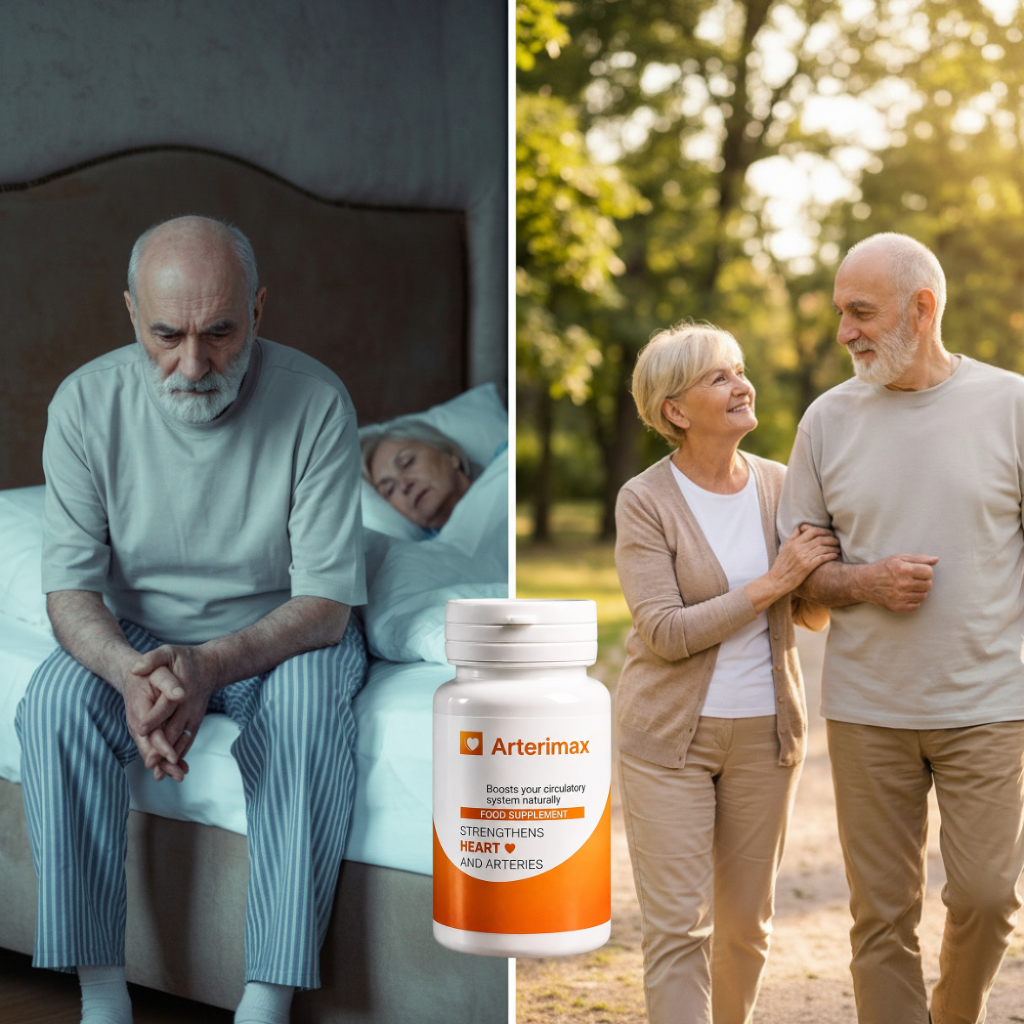 Arterimax™ | Stödjer sund blodcirkulation och naturlig manlig vitalitet