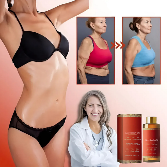 Lioré Body Oil | Hjälper till att ge huden en fastare och mer uppstramad känsla