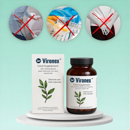 Vironex™ | Minska prostatainflammationen med upp till 95 % på bara 5 dagar!