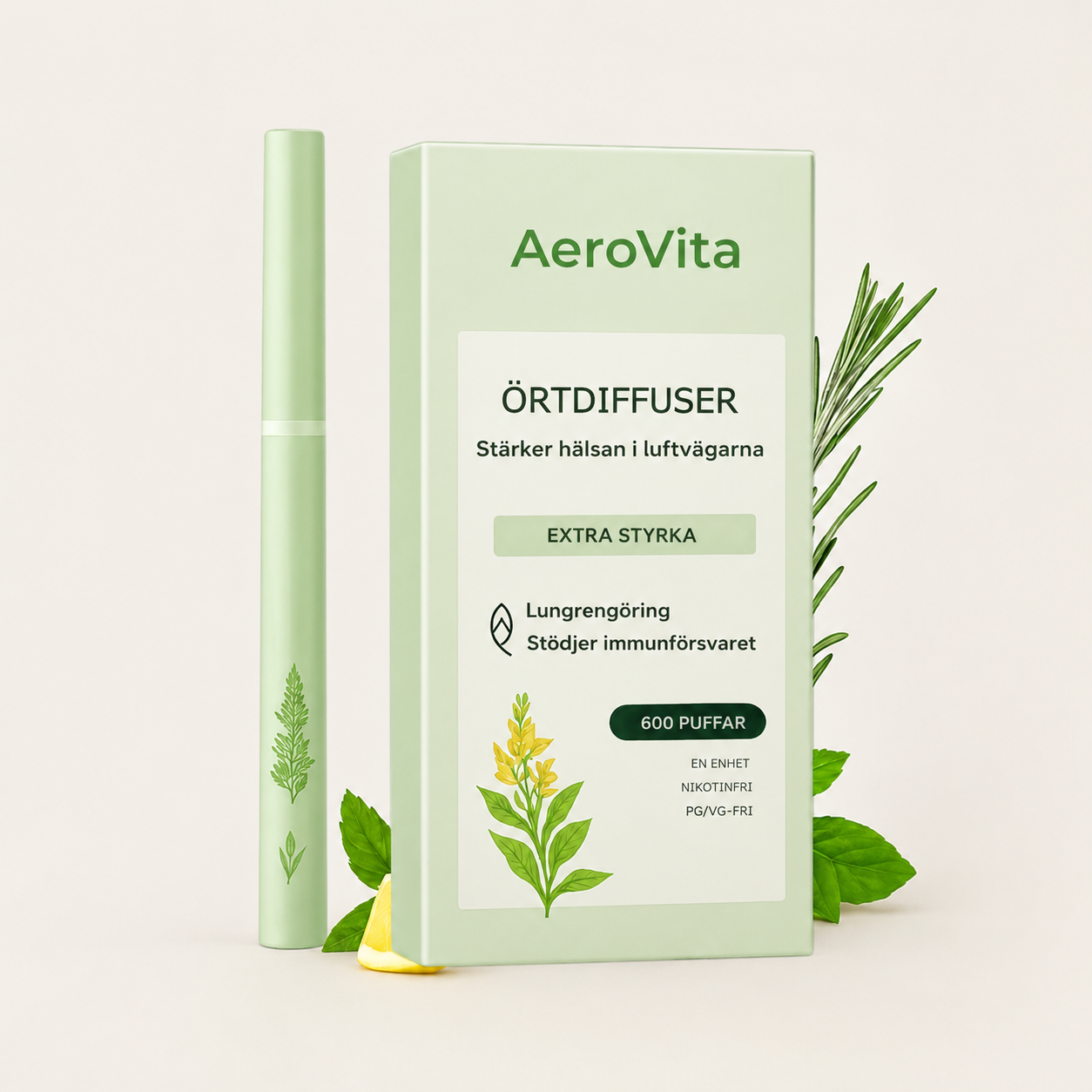 AeroVita™ | Känn dig socialt bekväm igen utan lukten av cigaretter