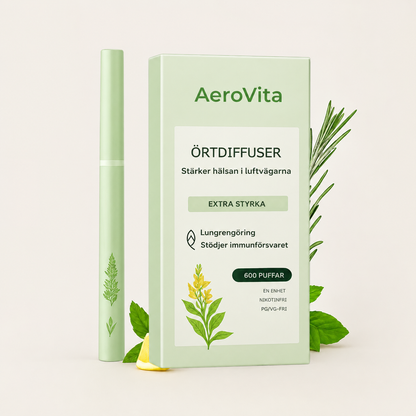 AeroVita™ | Känn dig socialt bekväm igen utan lukten av cigaretter