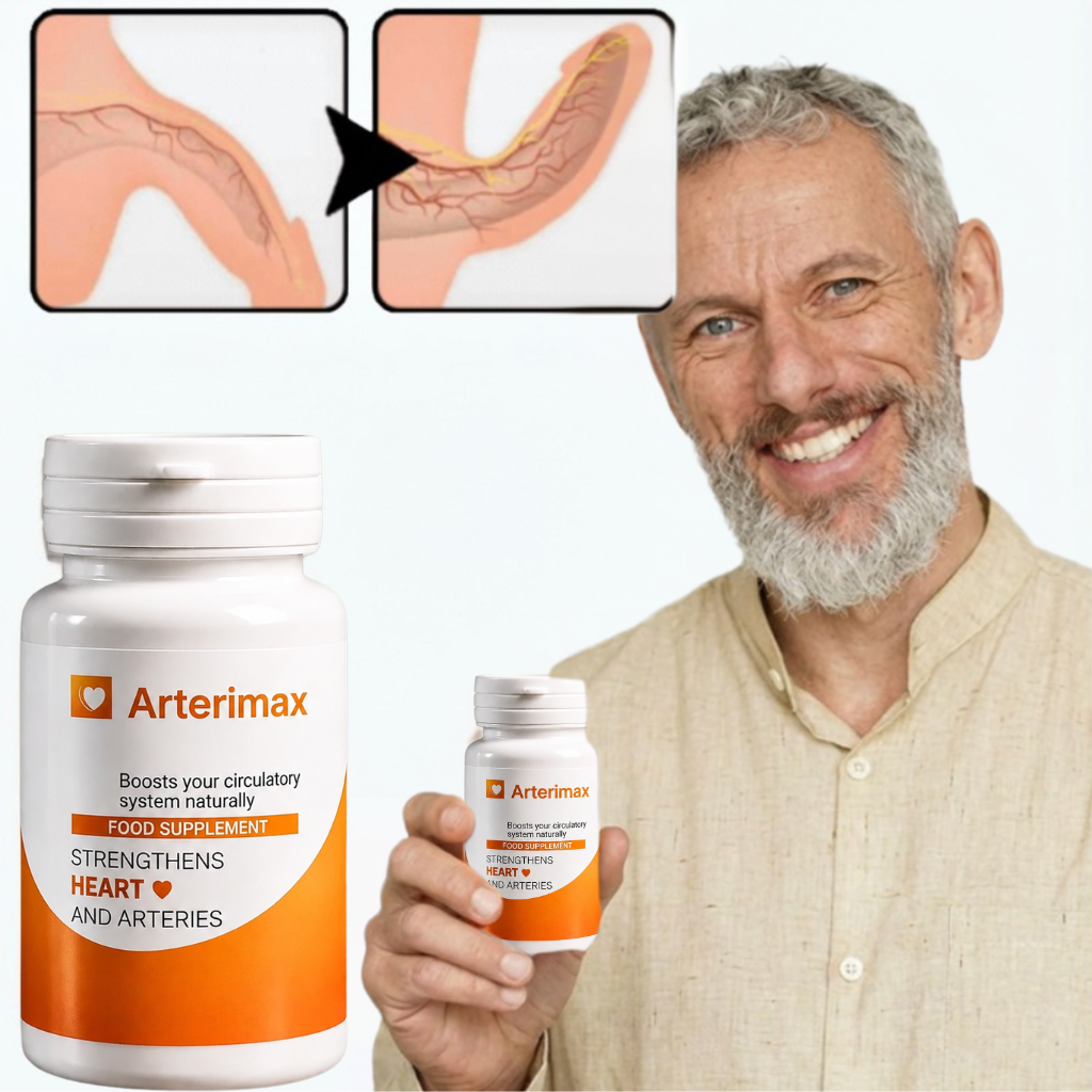 Arterimax™ | Stödjer sund blodcirkulation och naturlig manlig vitalitet