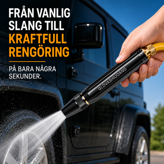HydroForce™ | Kraftfull högtrycksspruta för trädgårdsslang