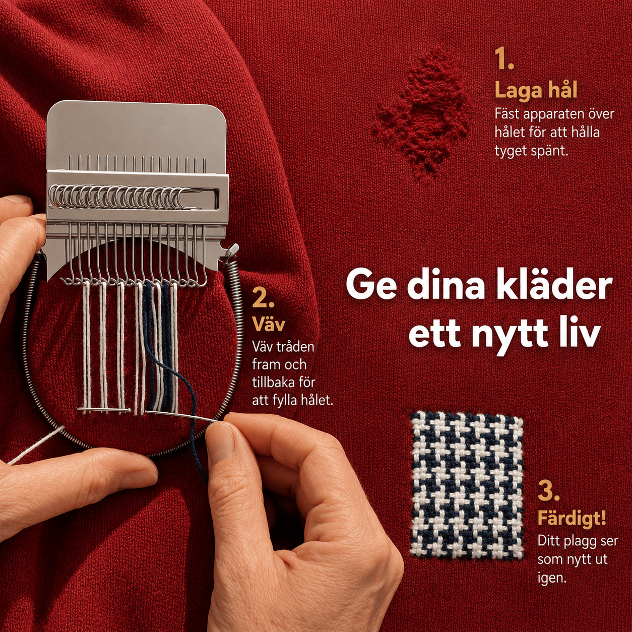 Fabrico™ – Förvandla slitage till design