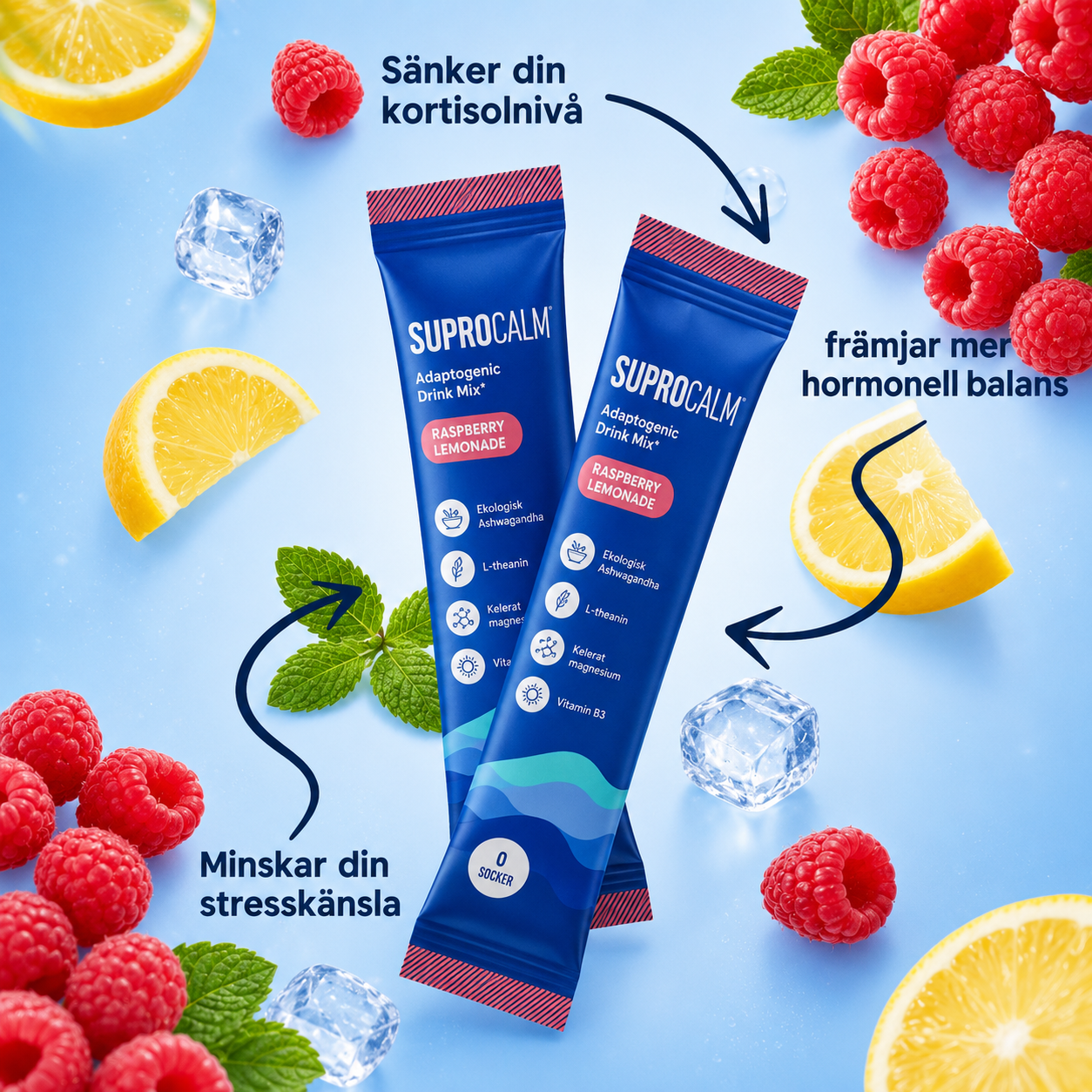 SuproCalm™ | Känn dig mer balanserad, minska onödiga sötsug och skapa bättre förutsättningar för din viktresa – varje dag.