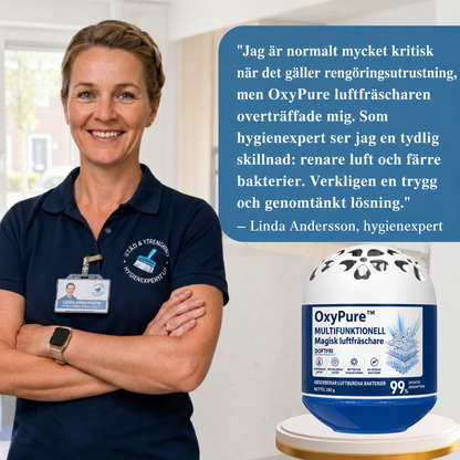 OxyPure™ Magic Air Box | Ta bort damm, bakterier och förorenad luft på 1 minut!