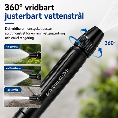 HydroForce™ | Kraftfull högtrycksspruta för trädgårdsslang