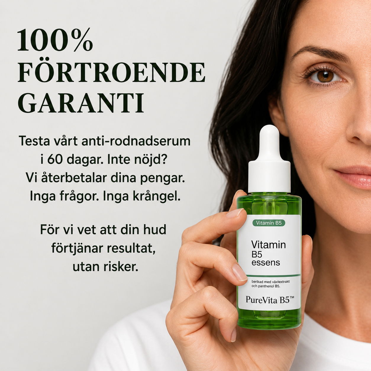 PureVita B5™ Serum mot rodnad