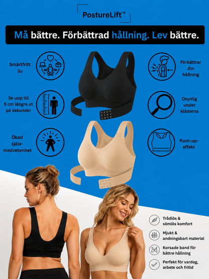 PostureLift™ - Bättre hållning. Bättre look. Bättre självförtroende.