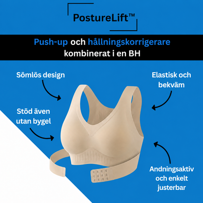 PostureLift™ - Bättre hållning. Bättre look. Bättre självförtroende.