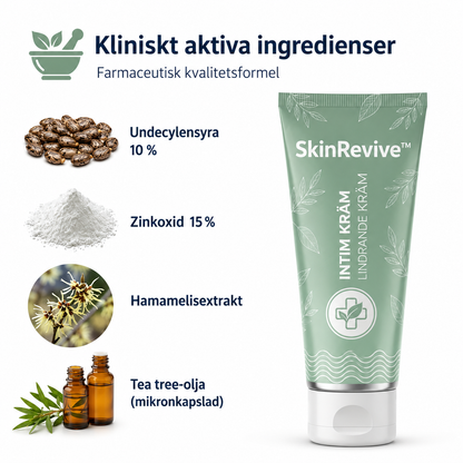 SkinRevive™ - Intertrigo-lugnande kräm | Behandlar 99 % av hudvecksutslag redan från första appliceringen