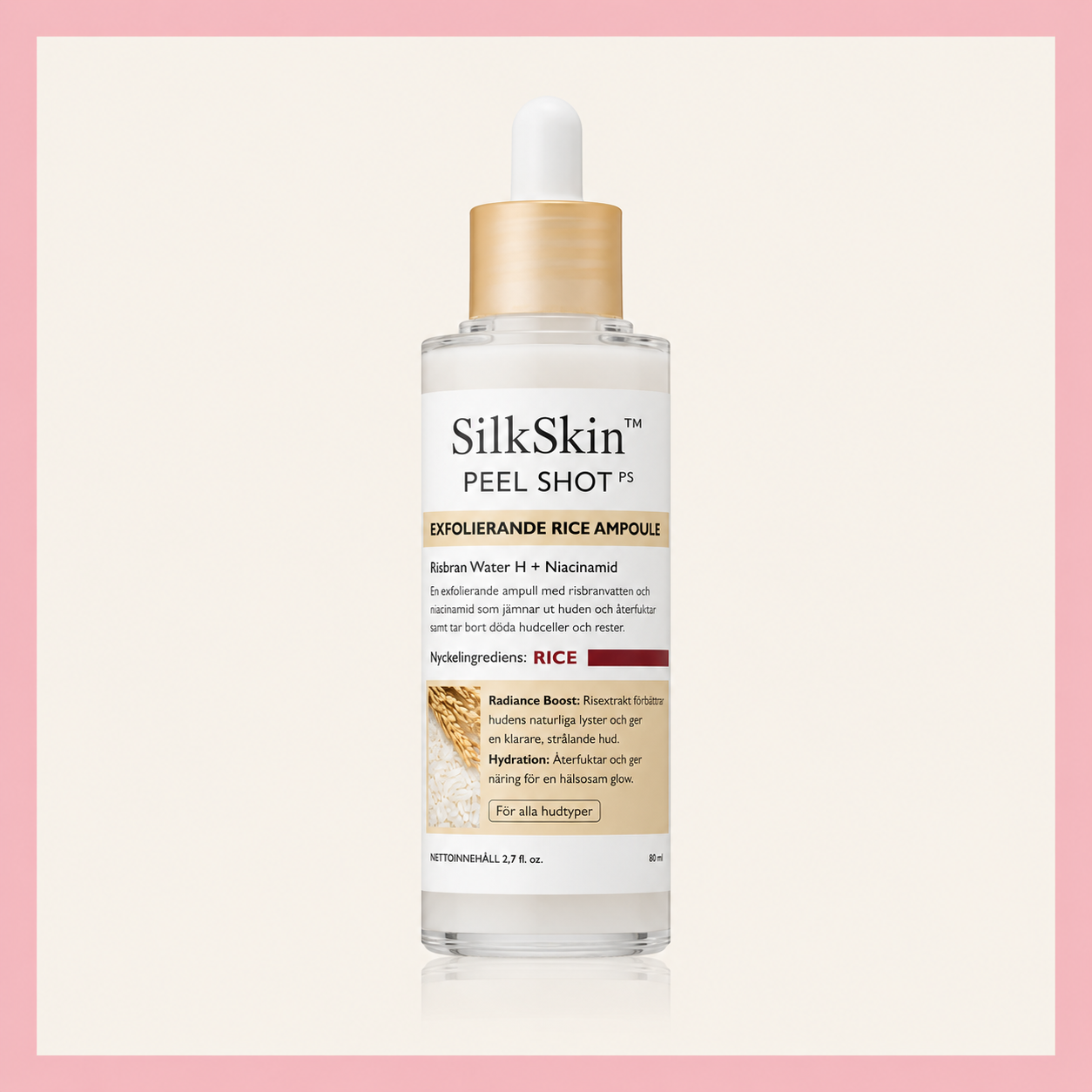 SilkSkin™– Klarare hud utan synliga porer