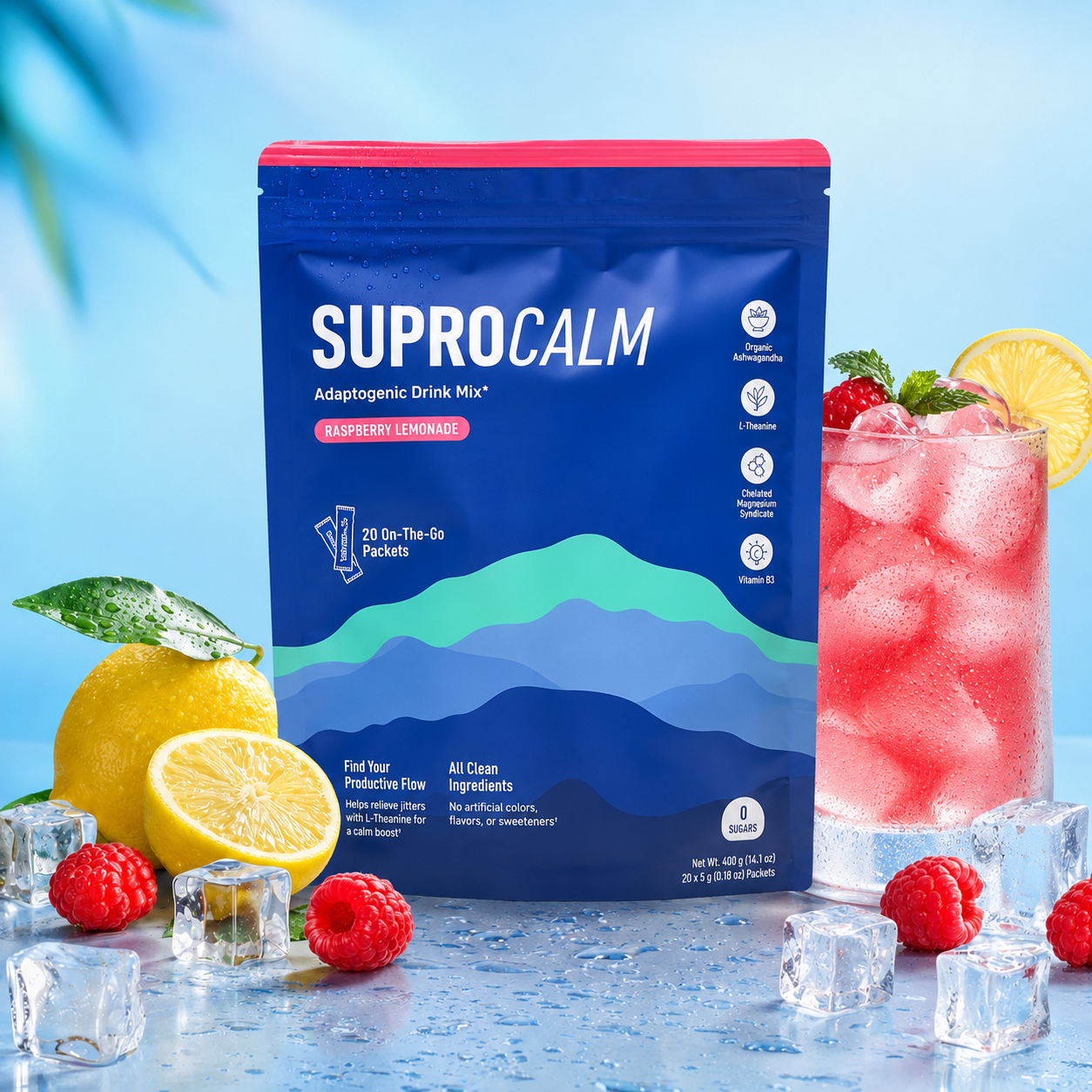 SuproCalm™ | Känn dig mer balanserad, minska onödiga sötsug och skapa bättre förutsättningar för din viktresa – varje dag.