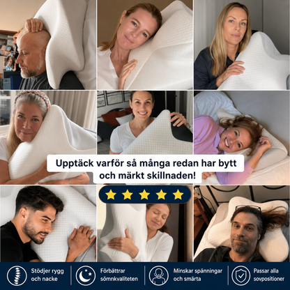 SpineCloud™ | Få det stöd som din nacke har saknat varje natt