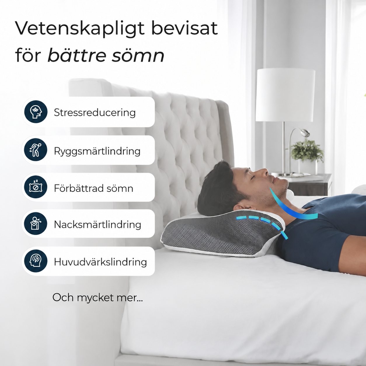 SpineCloud™ | Få det stöd som din nacke har saknat varje natt