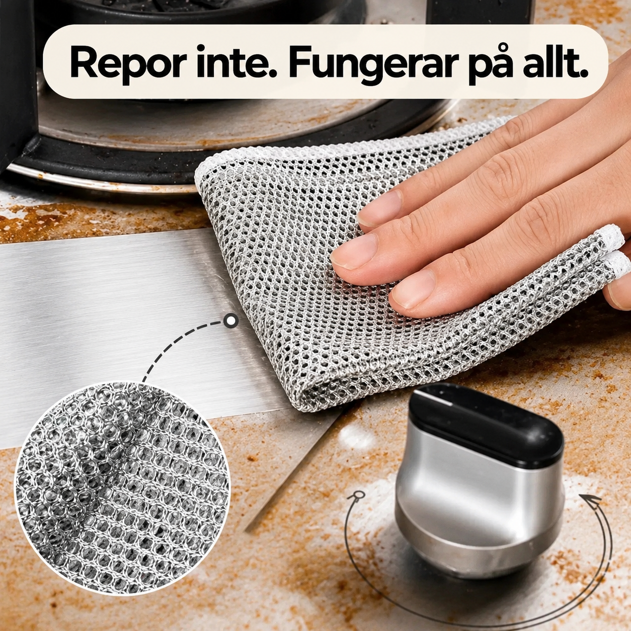 ShinePro™ - Kraftfull och reptålig vid alla typer av rengöring!