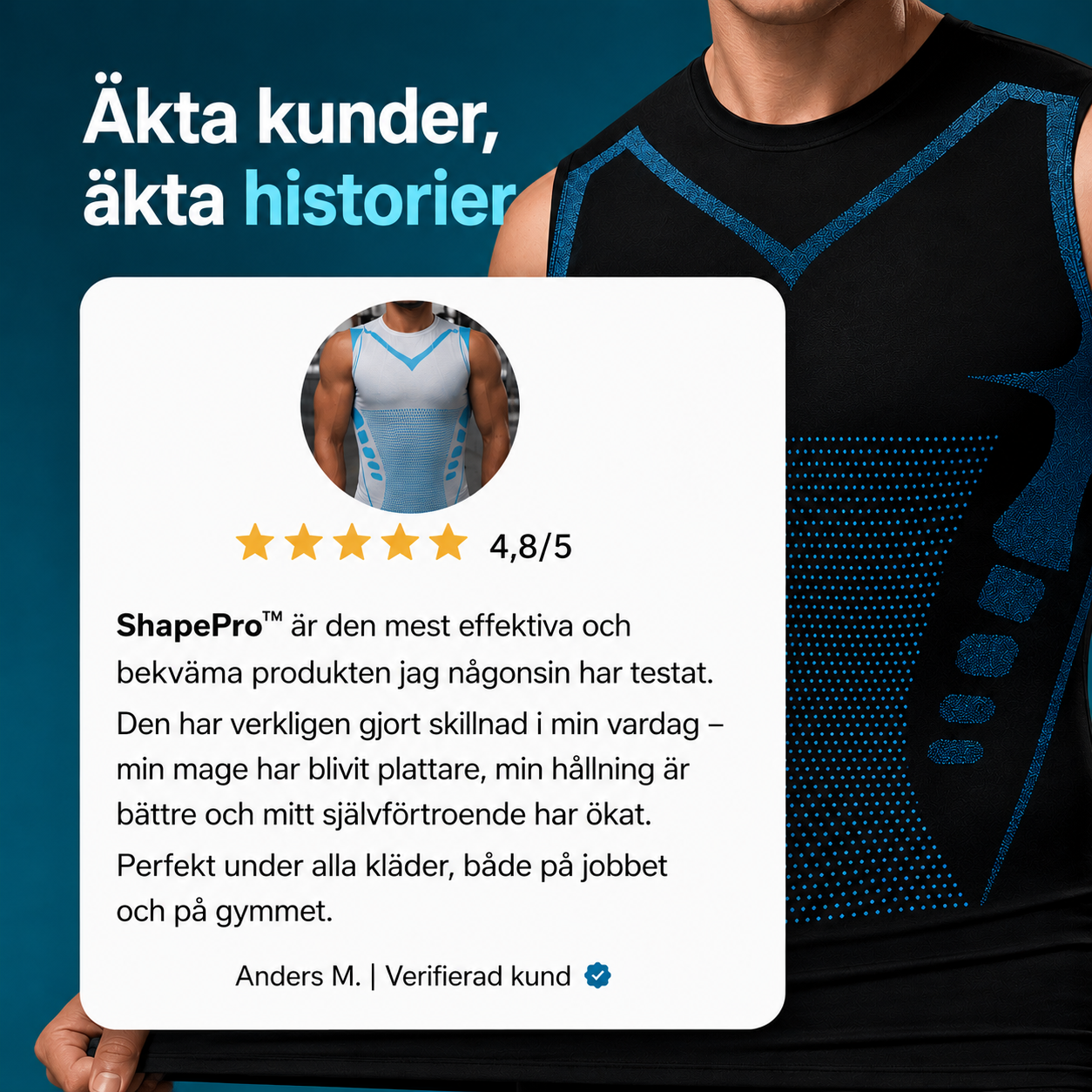 ShapePro™ -  Äntligen fri från magbesvär – varje dag