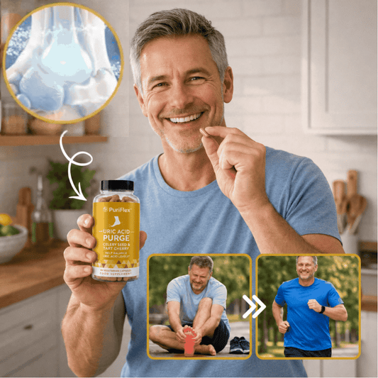 PuriFlex™ | Minska urinsyrakristaller och återfå bättre rörelsefrihet