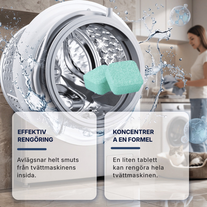 TvättFrisk™ | Fräschare tvätt börjar med en renare tvättmaskin