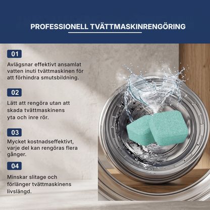 TvättFrisk™ | Fräschare tvätt börjar med en renare tvättmaskin