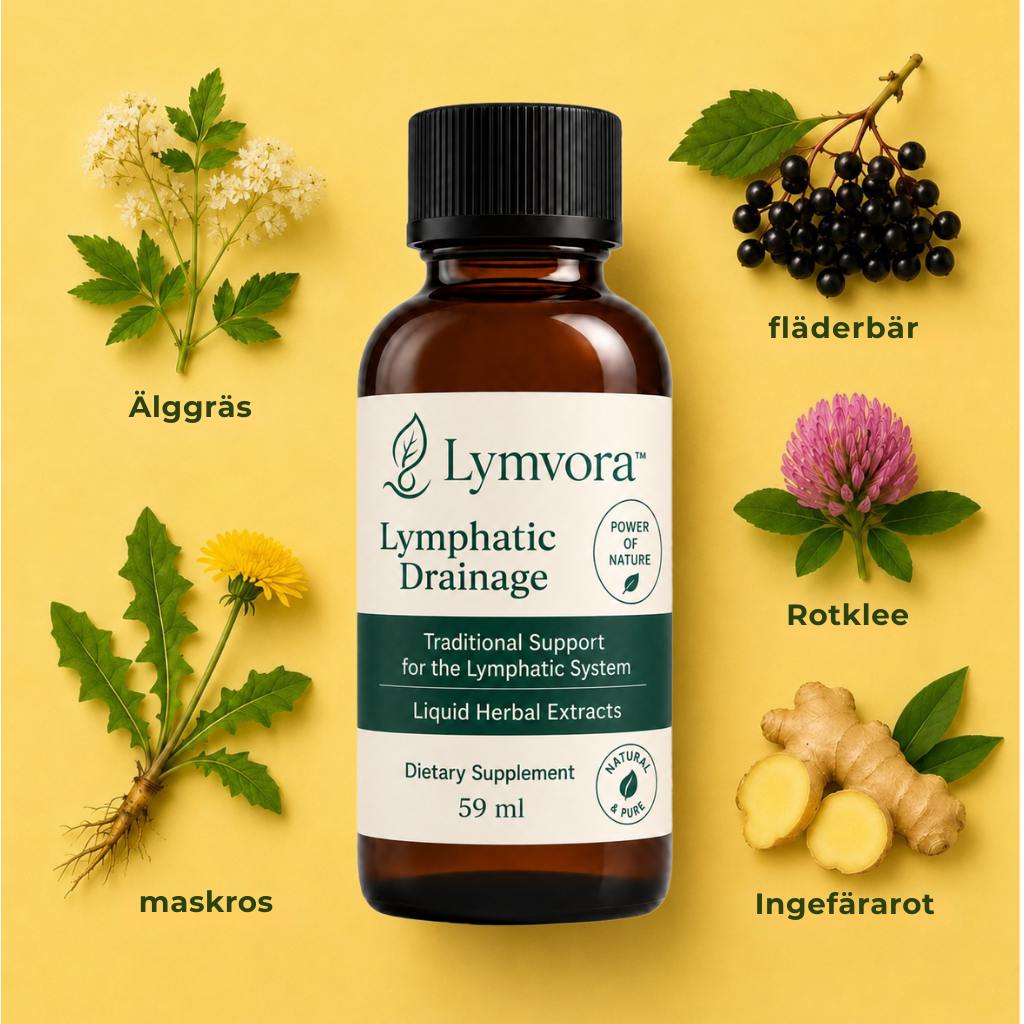Lymvora™ | Lymfdroppar för naturlig vätskebalans