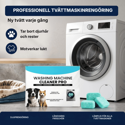 TvättFrisk™ | Fräschare tvätt börjar med en renare tvättmaskin