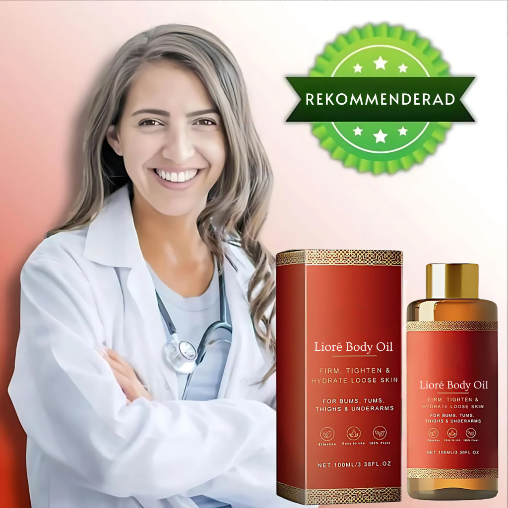 Lioré Body Oil | Hjälper till att ge huden en fastare och mer uppstramad känsla