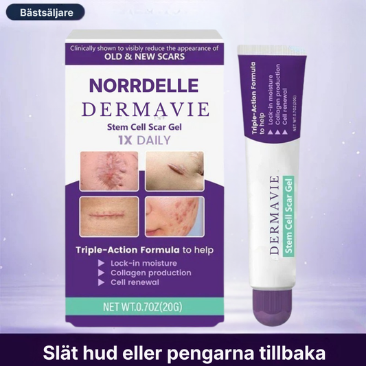 DermaVie™ | Gör synliga ärr mjukare och mindre framträdande