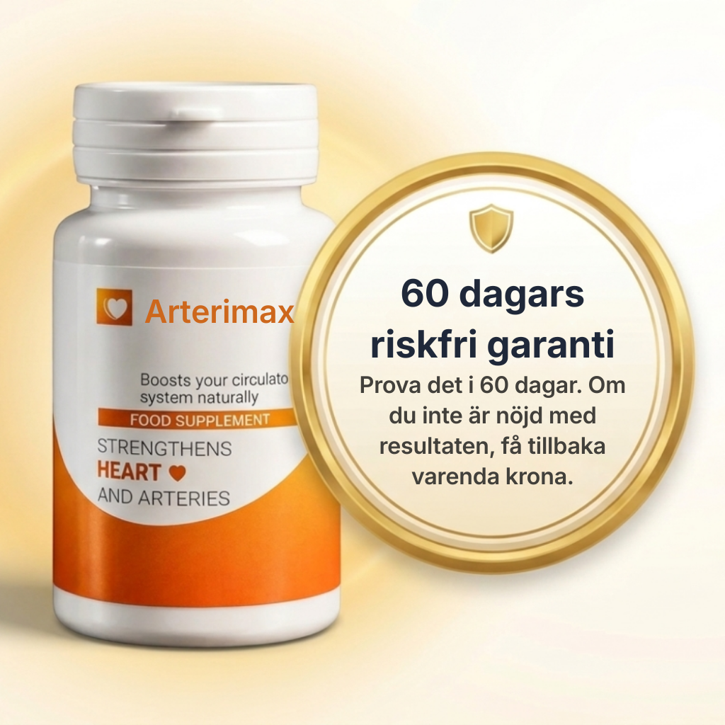 Arterimax™ | Stödjer sund blodcirkulation och naturlig manlig vitalitet