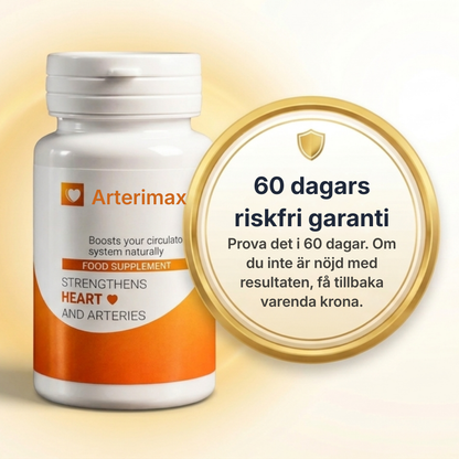 Arterimax™ | Stödjer sund blodcirkulation och naturlig manlig vitalitet