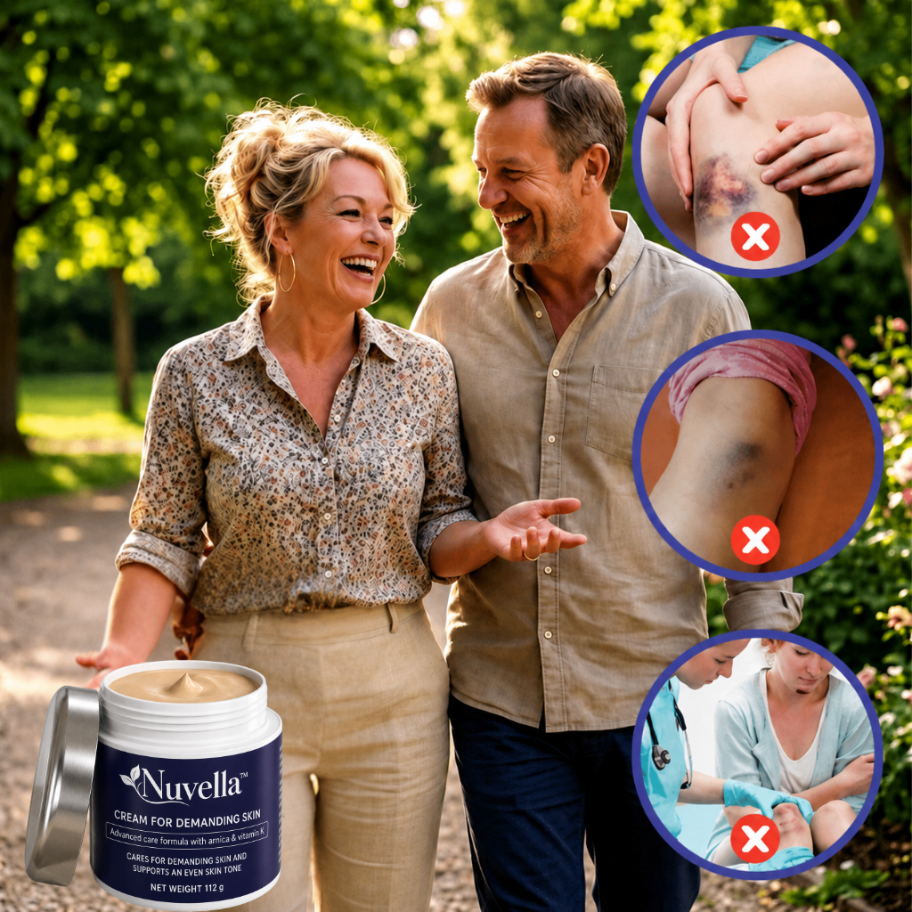 Nuvella™ | Eliminerar blåmärken och torr hud på 36 timmar