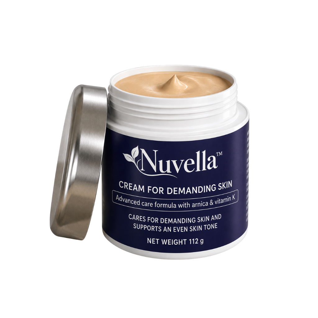Nuvella™ | Eliminerar blåmärken och torr hud på 36 timmar