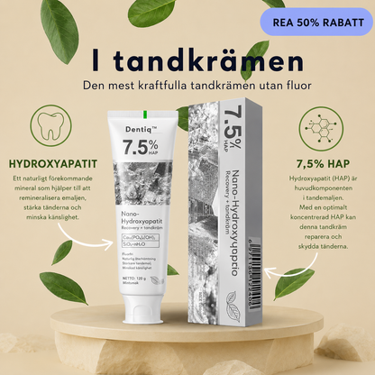 Dentiq™ | Stärk emaljen varje dag