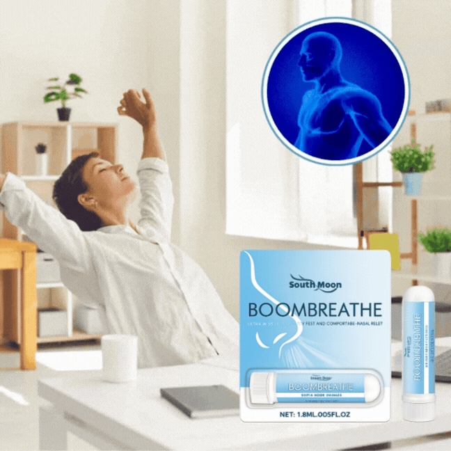 InhalePlus™ Näsinhalator | Rensar en täppt näsa på bara 7 minuter!